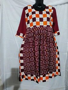 Sambalpuri Printed Casual Dress