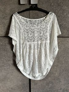 Pimkie White Lace Cover-Up