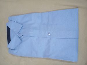 New  Sky-blue Formal Shirt For Men