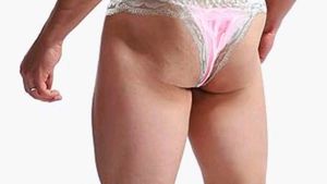 Mens Jockstrap Lace Stretchy Thong.