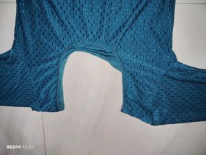 Teal Blue Blouse