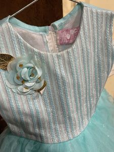Cute Blue Party Dress