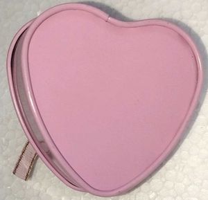 Show Piece Heart pink Metal Storage Box Trend