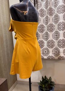 Bandeau Mustard Play suit