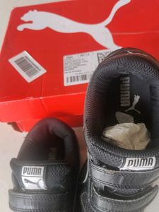 Orignal Puma Kids Black Sneakers.