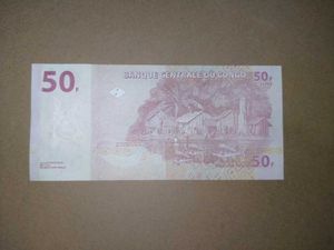 50 Francs Bank Note Of DRC