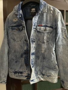 Ecko Unltd Limited Edition Distressed Denim Jacket
