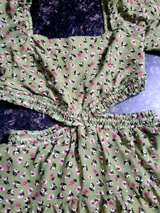 Waist Cutout Dress
