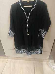 Black & White Kurti