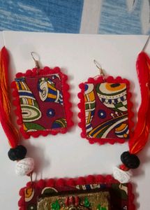 Terracotta Maa Durga Jwellery Set