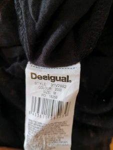 Desigual Black Floral Dress