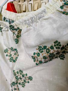Floral Print Kurti Set