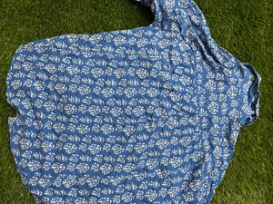 Casual Blue Shirt For Women