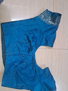 Peacok Blue Blouse