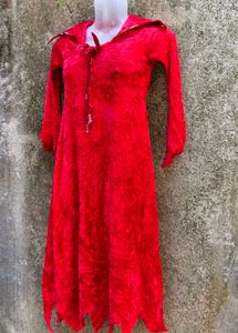 2.23.1 CUTE RED VELVET DRESS