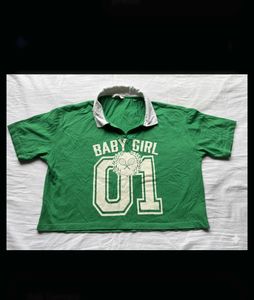 Cute Green Graphic Tee