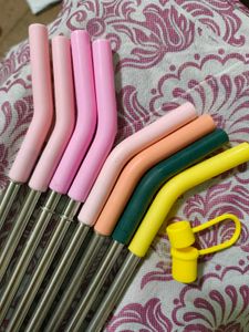House Of Quirk Stainless Steel Straw With Cap