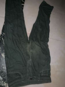 Green Denim Jeans