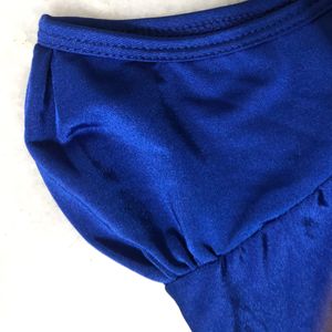 Blue Crop Top