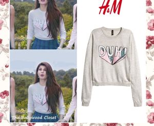 H&amp;M Duh Crop Sweater