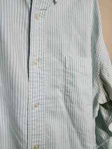 Striped Button-Down Shirt