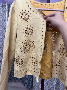 Cut Out Yellow Shrug