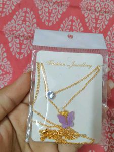Butterfly Layered Necklace