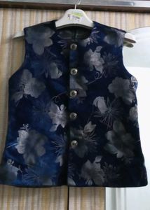Floral Boys Waistcoat