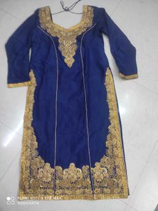 Beautiful heavy zardozi work kurti