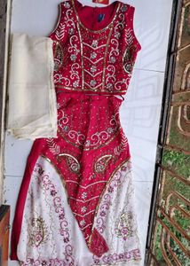 Rani Coloured Lehenga Choli (6-7years)