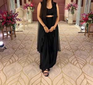 Trending Black Three-piece Set