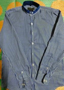 Blue Checked Slim Fit Shirt