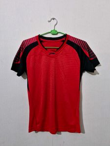 LI-NING BADMINTON TSHIRT ( RED)