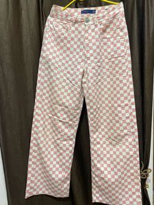Red Shorts &amp; Pink Checkered Pants