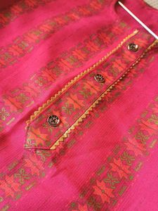 Pink Cotton Kurti