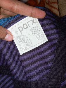 Parx Woolen Sweater For Men, Small (Slightly Used)