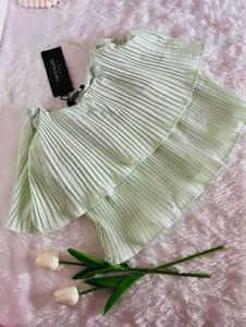Tokyo Talkies Pleated Top