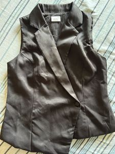 Black waistcoat