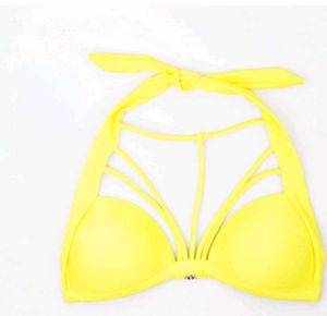 yellow Small Size bikini bra