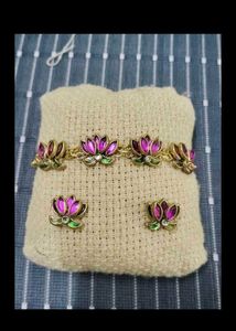 Lotus Jewelry Set