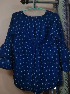 Black and Blue Top