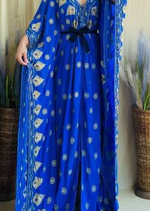 Blue kaftan Dress
