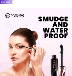 MARS Volumising Smudge &amp; Waterproof Mascara Black
