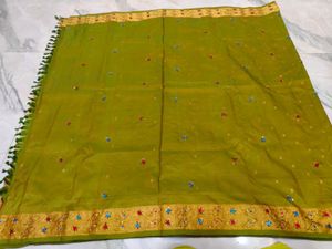 Pure Kanchi Pattu Saree 💚