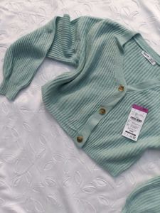 Shein oversized cropped cardigan