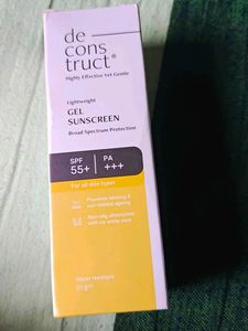Deconstruct SPF 55+ Gel Sunscreen