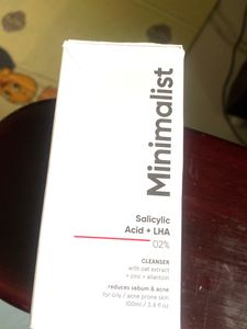 Minimalist Salicylic Acid + LHA