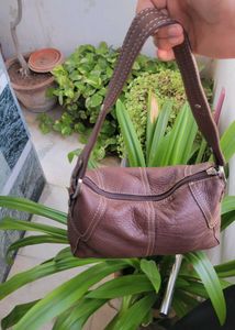 Fossil Geniune Leather Brown Baguette