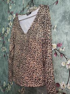 Shein Leopard Print Top