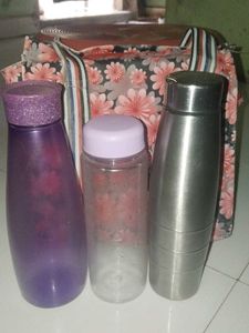 Combo Of 3 Water Bottles
